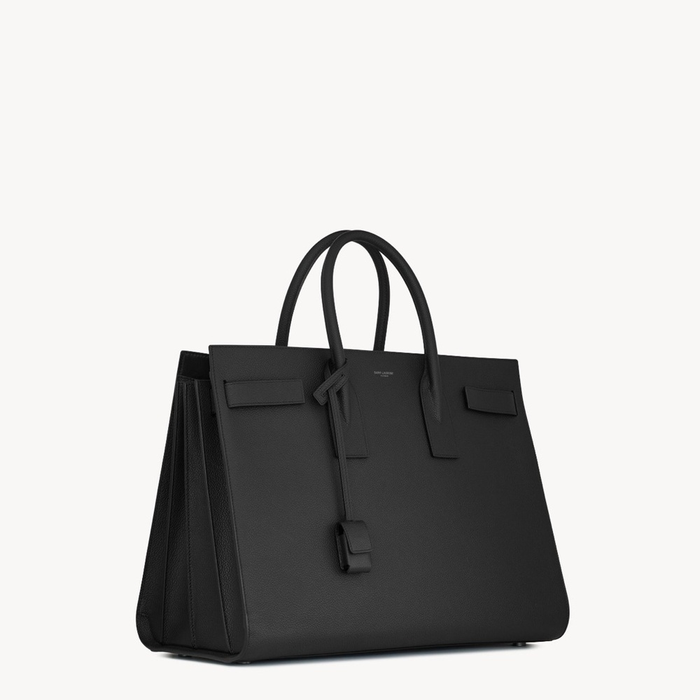 Saint Laurent Small Carryall Sac De Jour Leather Satchel